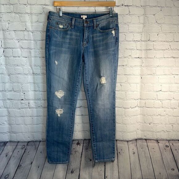 J. Crew Toothpick Midrise Super Skinny Stretch Women’s Jeans size 29 NEW B7072 - Picture 1 of 9